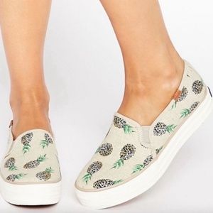 Keds Canvas Slip On Sneakers